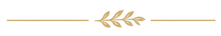 Gold botanical divider